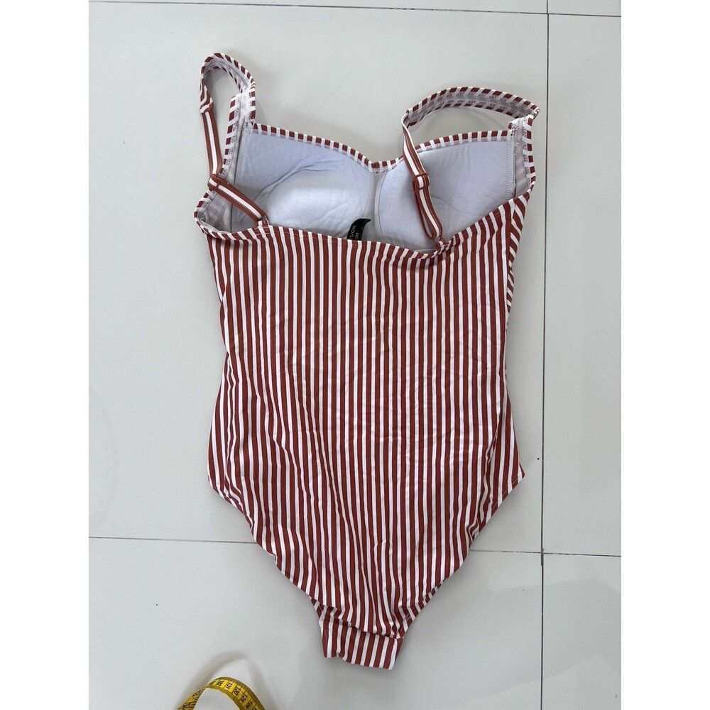 Nip Tuck Swim One Piece Swimsuit Tummy Control Ruched Slimming Molded Cup 8 - Picture 8 of 11